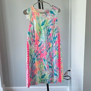 Lilly Pulitzer mila shift dress in sparkling sands